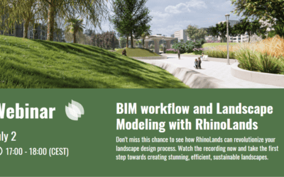 Webinar: BIM Workflow for Landscape Architects with RhinoLands