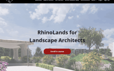 Neuer RhinoLands-Kurs auf Rhino3D.Education veröffentlicht!