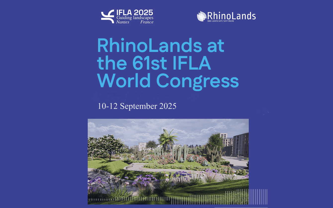 Landscape design advanced solution - RhinoLands