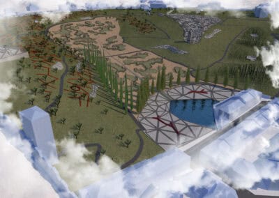 Le paysage en tant que topologie : un projet paramétrique à Florence