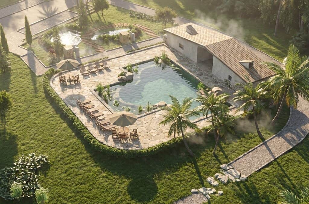 Rapid AI Rendering for Landscape Models: Rhino Banana + RhinoLands