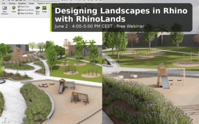Designing Landscapes in Rhino with RhinoLands