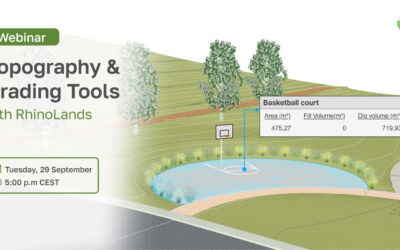 RhinoLands Webinar: Topography and Grading Tools